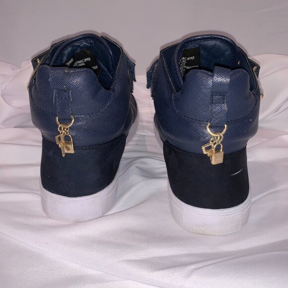 Madden Girl Adorree Lock + Key High-Top Sneaker - Picture 9 of 11